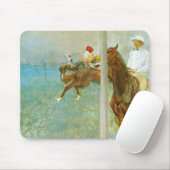 Jockeys vor dem Rennen Mousepad (Mit Mouse)