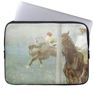Jockeys vor dem Rennen von Edgar Degas Laptopschutzhülle