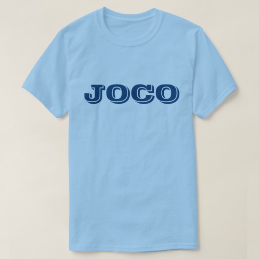 JOCO Johnston County T-Shirt (Design vorne)