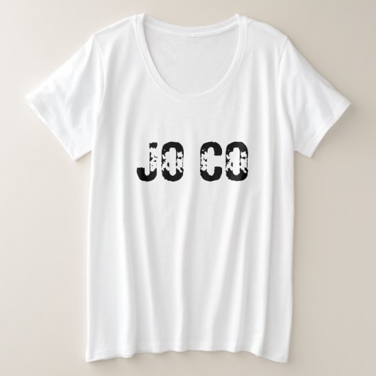 JOCO Johnston Landkreis Große Größe T-Shirt (Design vorne)