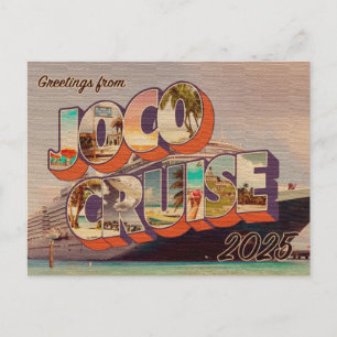 JoCo-Karte 2025 Vintag Look 1 Postkarte