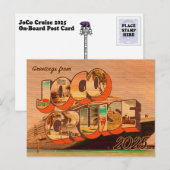 JoCo-Karte 2025 Vintag Look 3 Postkarte (Vorne/Hinten)