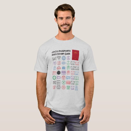 JoCo Passporto 2023 Briefmarke Guide T - Shirt