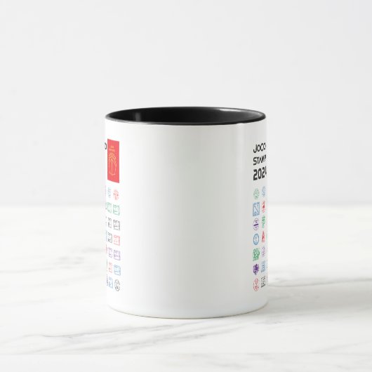 JoCo Passporto 2024 Briefmarke Guide Tasse (Zentrum)