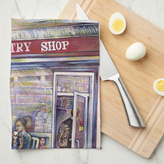 Jocund Geschirrtuch (Viertel Falte)