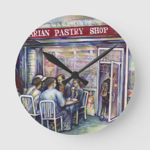 Jocund Runde Wanduhr