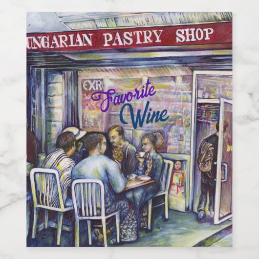 Jocund Weinetikett (Einzelnes Label)