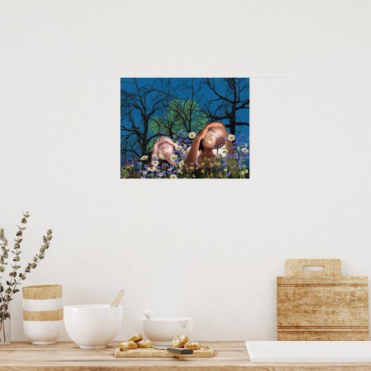 Jodel Bubbles Poster (Küche)