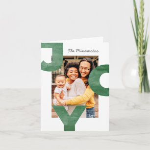Jodern Modern Simple Cool Typografy Family Foto Karte