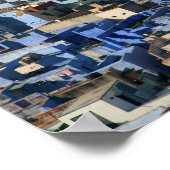 Jodhpur - Blue City Poster (Ecke)