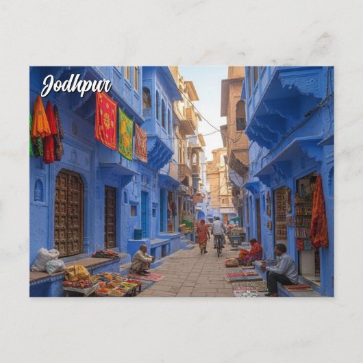 Jodhpur India Postkarte (Vorderseite)