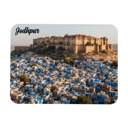 Jodhpur Indien Magnet (Horizontal)