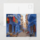 Jodhpur Indien Postkarte (Vorne/Hinten)