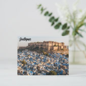 Jodhpur Indien Postkarte (Stehend Vorderseite)