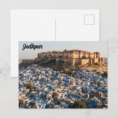 Jodhpur Indien Postkarte (Vorne/Hinten)