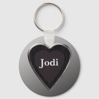 Jodi Heart Keychain von 369MyName Schlüsselanhänger