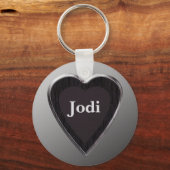 Jodi Heart Keychain von 369MyName Schlüsselanhänger (Vorderseite)