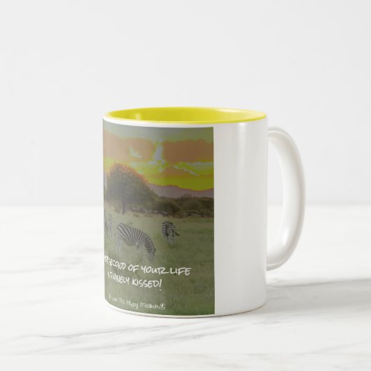 Jodi Livon Affirmed - Divinely Kissed Zweifarbige Tasse (VorderseiteRechts)