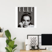 Jodie Comer Elle Poster (Heimbüro)