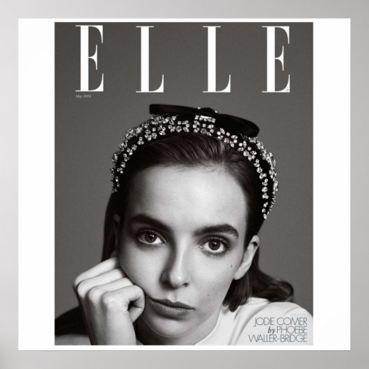 Jodie Comer Elle Poster (Vorne)