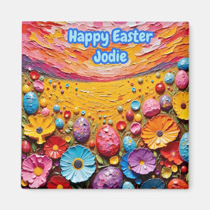 JODIE ~ Ostereier Blumen 3D ~ Magnet