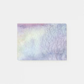 Jodle Hund sucht nach der Sternenhimmel-Inspiratio Post-it Klebezettel (Vorderseite)