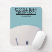 Jodrell Bank Observatory Space Art. Mousepad (Mit Mouse)