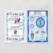 Jody - Jodium (Iodine) Horn Game Card Postkarte (Rückseite)