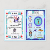 Jody - Jodium (Iodine) Horn Game Card Postkarte (Vorderseite)