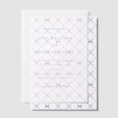 Jody Simple Elegant Wedding Save the Date Pergament Einladungen (Versetzt (Einladung))