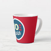JOE 2020 Biden Red White Blue Milchtasse (Rechte Ecke)