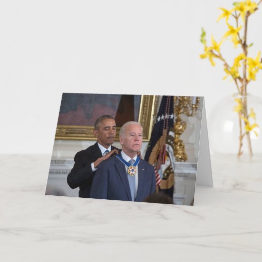 Joe 2020 karte (Gelbe Blume)