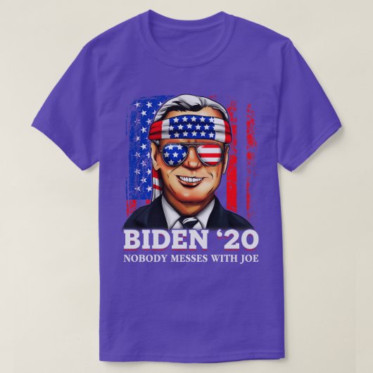 Joe 2020 Niemand meldet sich mit Joe T-Shirt (Design vorne)
