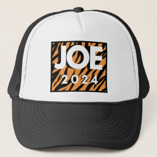 JOE 2024 Tiger Print Trucker Hat Truckerkappe