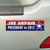 Joe Arpaio 2012 Autoaufkleber (Auf Auto)