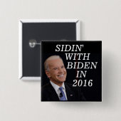 JOE BIDEN 2016 BUTTON (Vorne & Hinten)