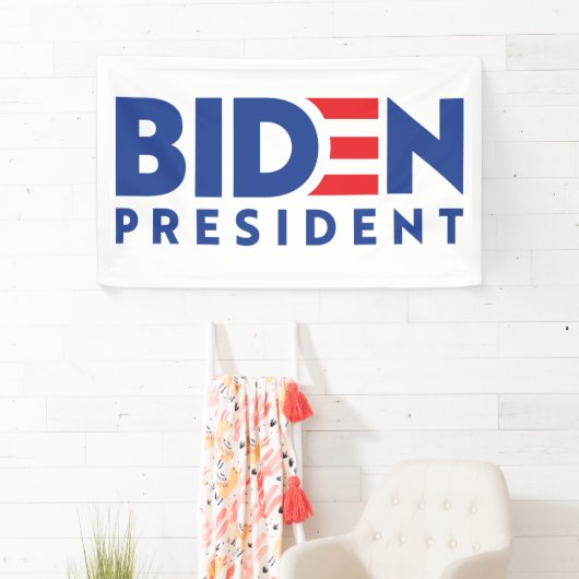 Joe Biden 2020 Biden für Präsident Banner (Insitu)