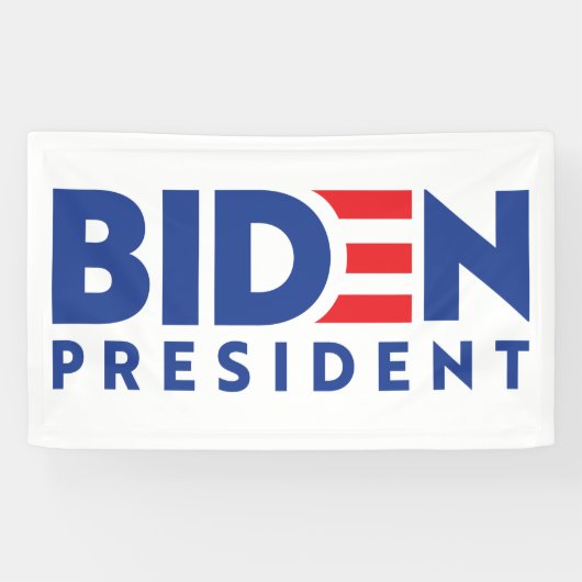 Joe Biden 2020 Biden für Präsident Banner (Horizontal)