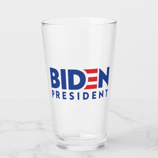 Joe Biden 2020 Biden für Präsident Glas (Vorderseite)