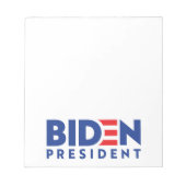Joe Biden 2020 Biden für Präsident Notizblock (Vorderseite)