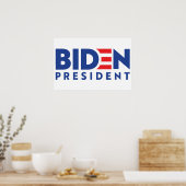 Joe Biden 2020 Biden für Präsident Poster (Küche)