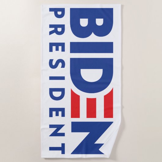 Joe Biden 2020 Biden für Präsident Strandtuch (Vorderseite)