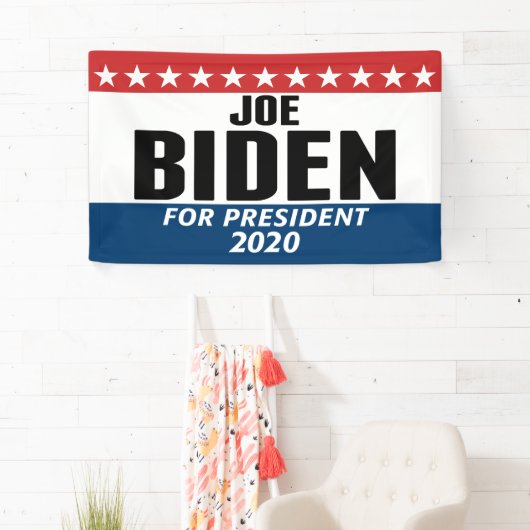 Joe Biden 2020 - Classic Design Banner (Insitu)