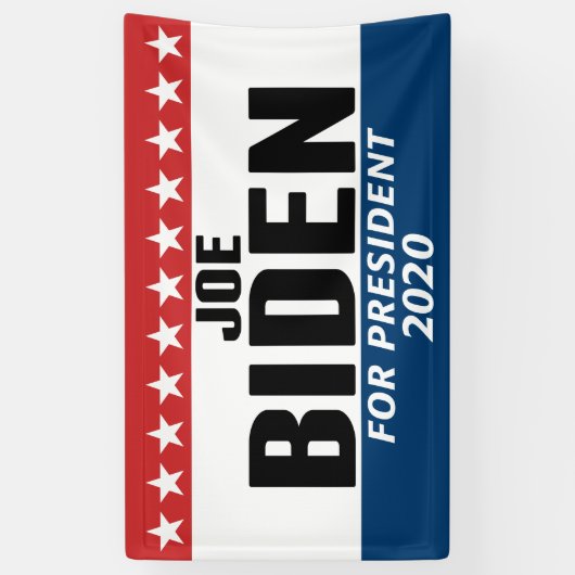 Joe Biden 2020 - Classic Design Banner (Vertikal)