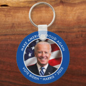 Joe Biden 2020 Collectible Keepake Foto Schlüsselanhänger (Vorderseite)