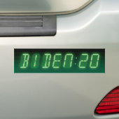 Joe Biden 2020 Digitale Uhr Autoaufkleber (Auf Auto)