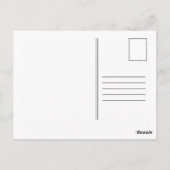 Joe Biden 2020 Digitale Uhr Postkarte (Rückseite)