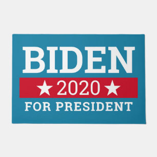 Joe Biden 2020 für President - Aquamarin Blue Red Fußmatte