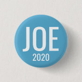 Joe Biden 2020 für President - Simple Blue Design Button (Vorderseite)