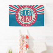 Joe Biden 2020 Retro Political Banner (Insitu)